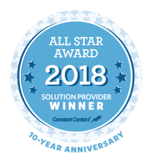 Cindy R Earns 2018 Constant Contact Solution Provider All Star Award