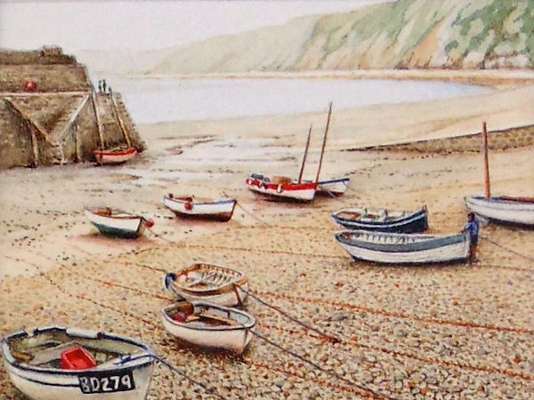 "Low Tide At Clovelly" by AlanFarrell