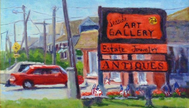 "Seaside Art Gallery" by Suzanne Morris