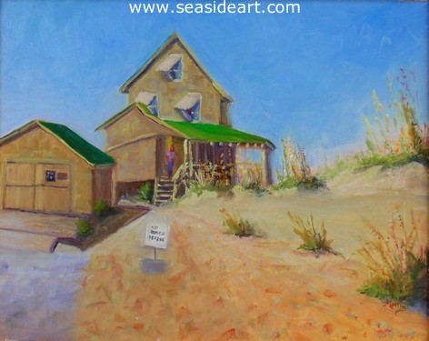 "No Beach Access" by Suzanne Morris